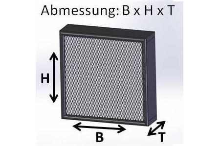 Proairtek Luftfilter MERV 13 - 12x20x1 Zoll Für Saubere Raumluft (2er Pack)