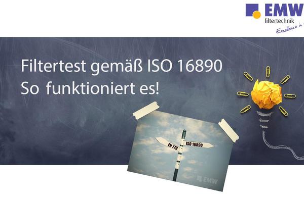 Filtertest gemäß ISO 16890