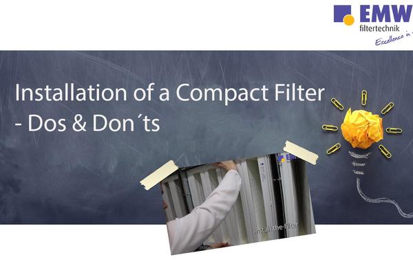 Installation Compact Filter